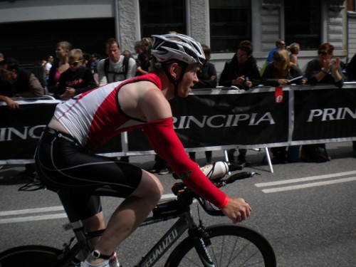 Andre auf dem Rad Andre auf dem Rad